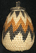 Handmade African Zulu Herb Basket - Traditional