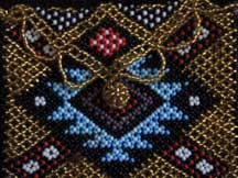 African Zulu Hand Beaded Small Purse (p9)