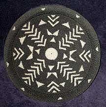 African Zulu Telephone Wire Charger/Basket (904twc8)