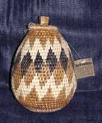 African Zulu Herb Basket (102VE4)