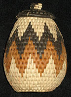 Handmade African Zulu Herb Basket - Beautiful Shape
