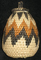 Handmade African Zulu Herb Basket - Traditional