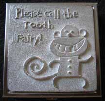 Keepsake Pewter Tooth Fairy Box - Monkey