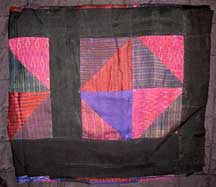 Thai Handmade Patchwork Silk Quilt - Multi Patterns - 94" x 80"
