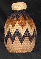 African Zulu Herb Basket (805h19)