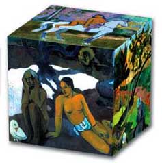 Paul Gauguin Impressionist Art Museum Cube