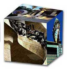Antonio Gaudi Architecture Art Museum Cube