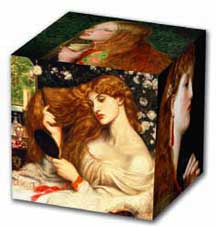 Redheads: The Pre-Raphaelite Brotherhood Museum Art Cube
