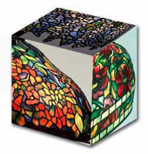 Louis Tiffany Stained Glass Lamps Museum Art Cube
